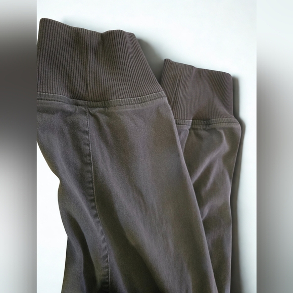 Womens Gray Lou & Grey joggers Linen Pants Sz M - Picture 2 of 8